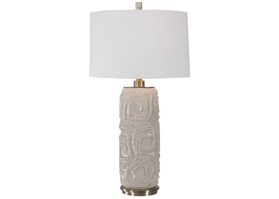 Zade Warm Gray Table Lamp