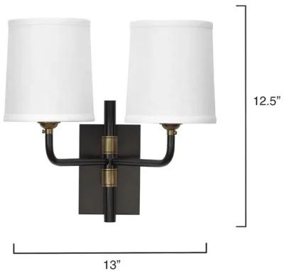 Lawton Double Arm Wall Sconce