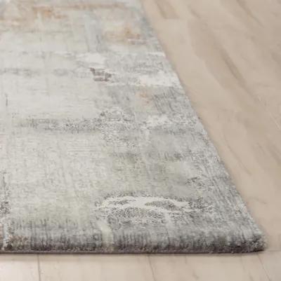 Anatolia Gray Abstract Recycled Polyester 9'x12' Rectangle Rug