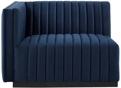 Conjure Channel Tufted Performance Velvet Sofa