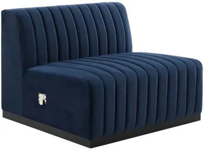 Conjure Channel Tufted Performance Velvet Sofa