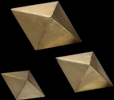 Rhombus Accents - Set of 3