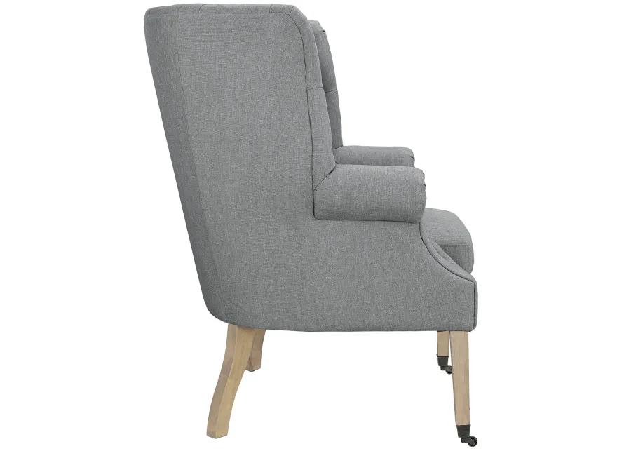 Chart Upholstered Fabric Lounge Chair