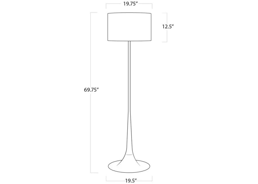 Trilogy Floor Lamp (Black Iron)