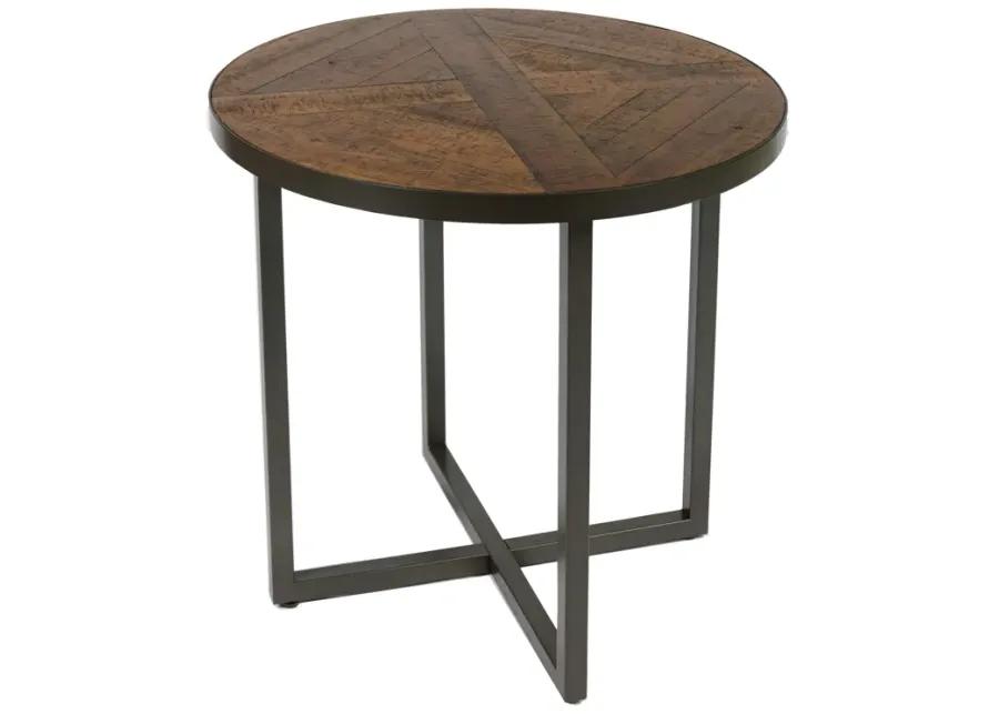 Denton Round End Table