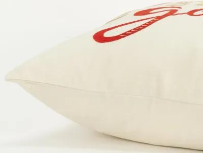 HOLIDAY 2022 Sentiment Red Pillow