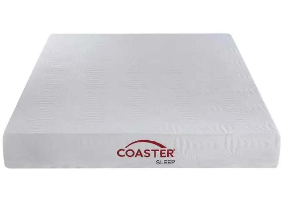 Keegan Twin Long Memory Foam Mattress White