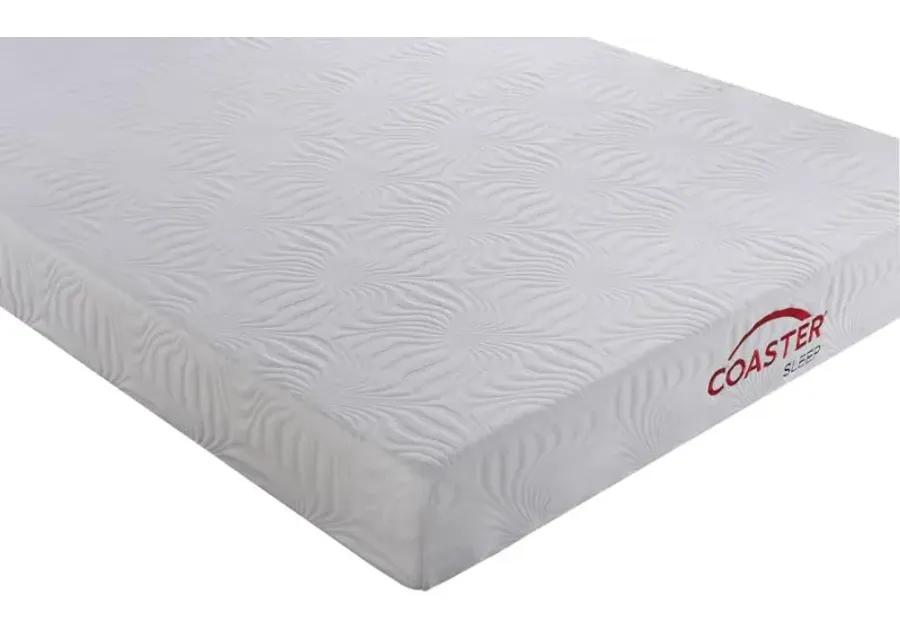 Keegan Twin Long Memory Foam Mattress White