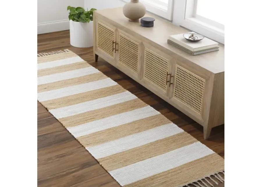 Cotone CTE-2302 2'6" x 8' Hand Made Rug