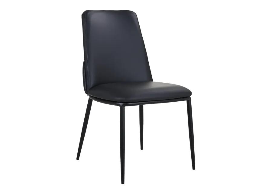 DOUGLAS DINING CHAIR BLACK-SET OF TWO