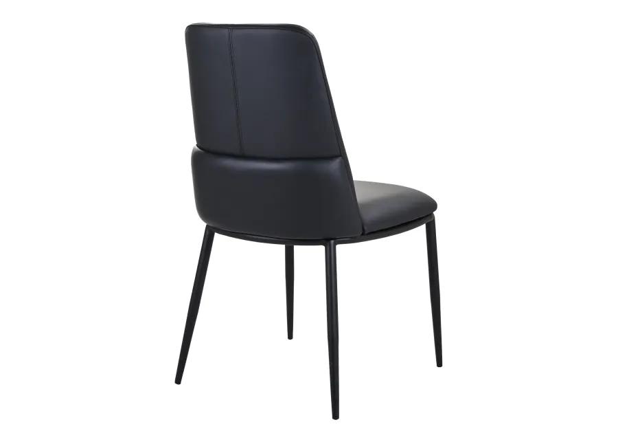 DOUGLAS DINING CHAIR BLACK-SET OF TWO