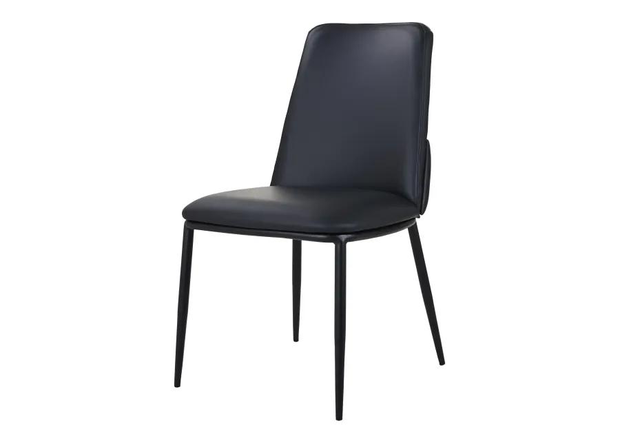 DOUGLAS DINING CHAIR BLACK-SET OF TWO