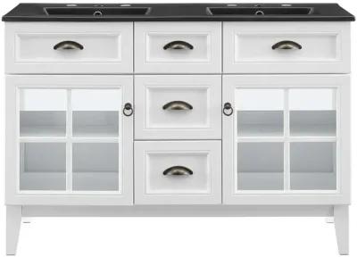 Isle 48" Double Bathroom Vanity Cabinet