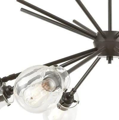 Jaelyn 40" Wide 8-Light Chandelier - Oil Rubbed Bronze