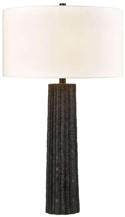 Albert 31'' High 1-Light Table Lamp - Black Glaze - Includes LED Bulb