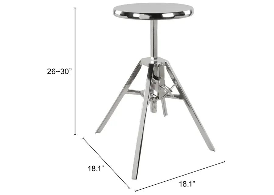 Mercy Counter Stool Silver