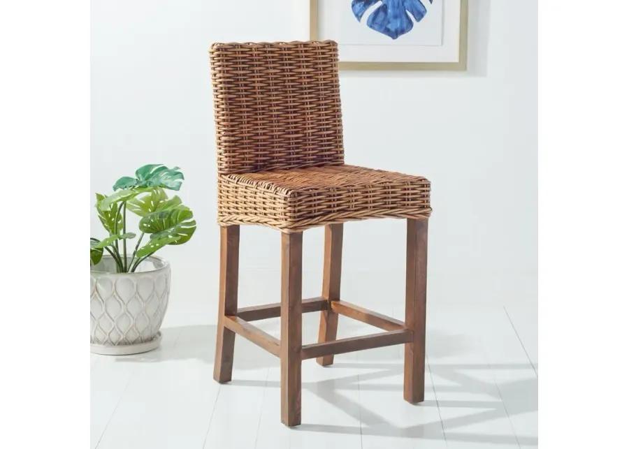 TOBIE RATTAN COUNTER STOOL