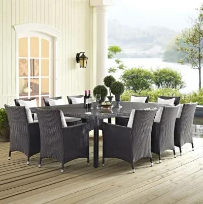 Convene 11 Piece Outdoor Patio Dining Set