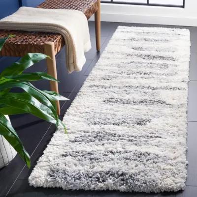 FONTANA SHAG Runner Power Loomed 2'-3" X 8' Rug