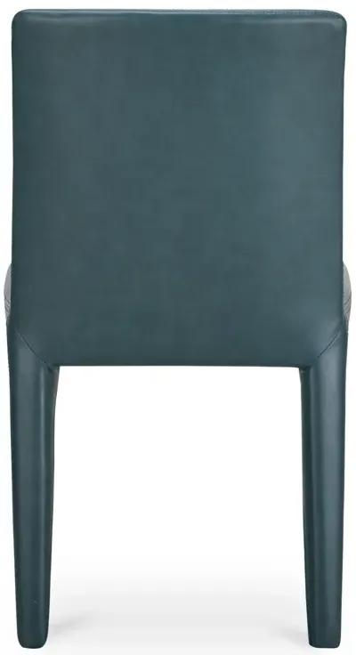 Monte Dining Chair Teal Vegan Leather - Set Of Two