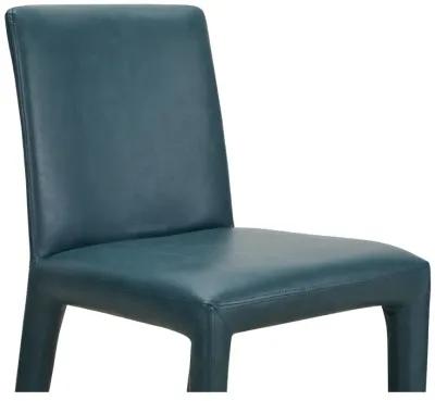 Monte Dining Chair Teal Vegan Leather - Set Of Two