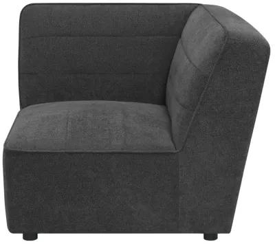 Sunny Upholstered Corner Dark Charcoal