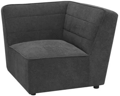 Sunny Upholstered Corner Dark Charcoal