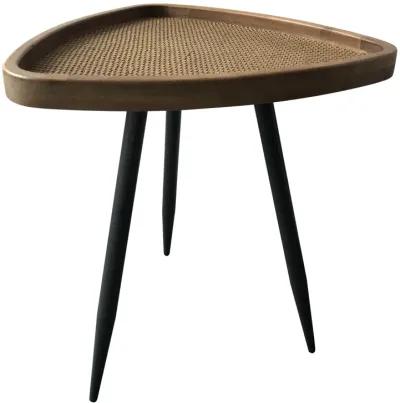 Rollo Rattan Side Table