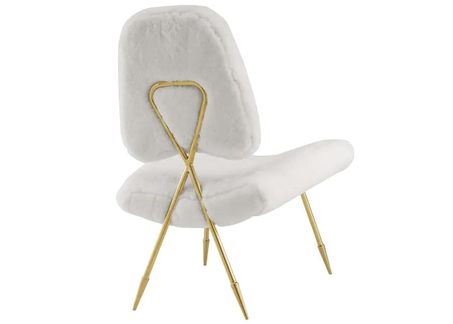 Ponder Sheepskin  Lounge Chair