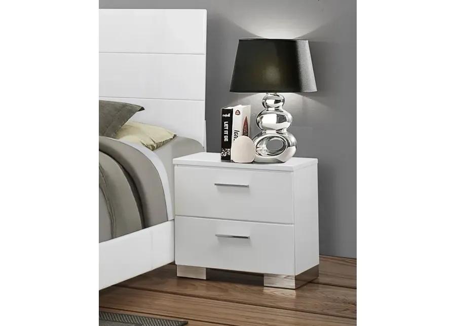 Felicity 2-Drawer Nightstand