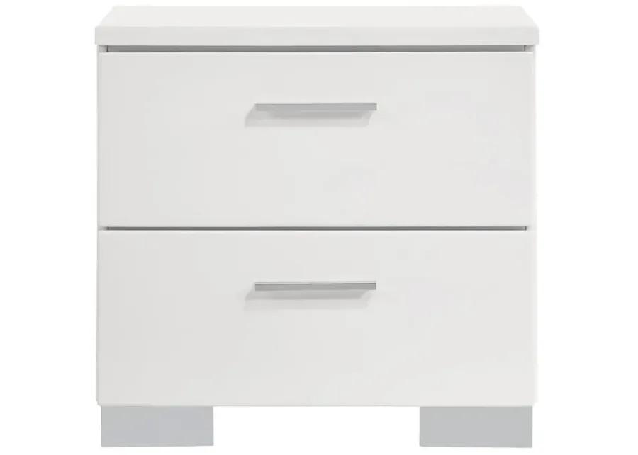 Felicity 2-Drawer Nightstand