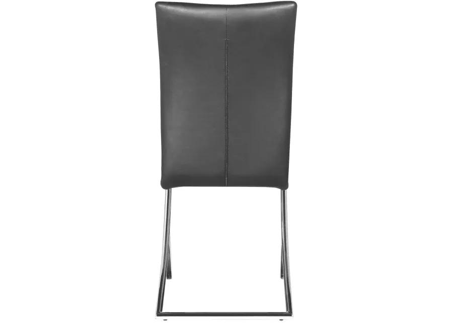 Delfin Dining Chair (Set of 2) Black