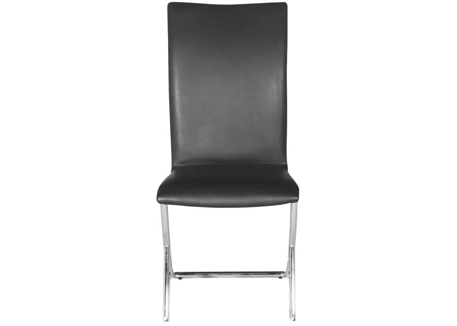 Delfin Dining Chair (Set of 2) Black