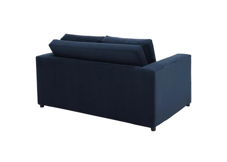 Avendale Velvet Loveseat