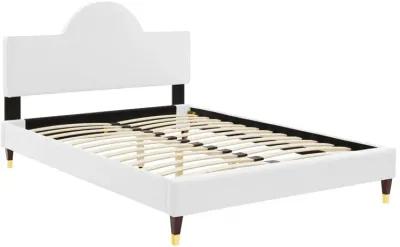 Aurora Performance Velvet King Bed