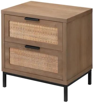 Reed 2-Drawer Side Table