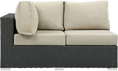 Sojourn Outdoor Patio Sunbrella® Left Arm Loveseat