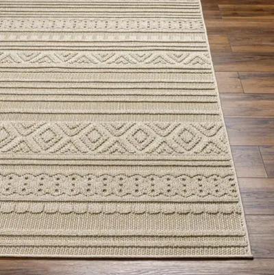 Rockport RPT-2307 5'3" x 7' Machine Woven Rug