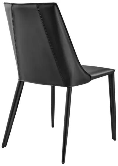 Kalle Side Chair in Black - Set of 1