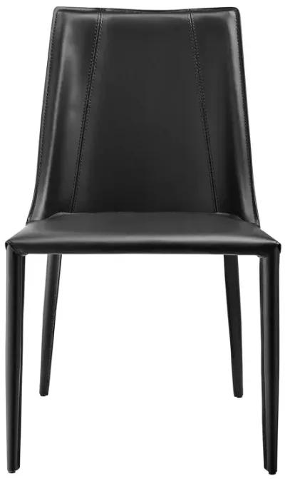 Kalle Side Chair in Black - Set of 1