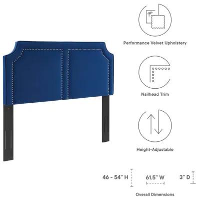 Cynthia Performance Velvet Full/Queen Headboard