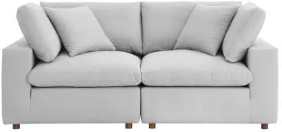 Commix Down Filled Overstuffed 2 Piece  Sofa