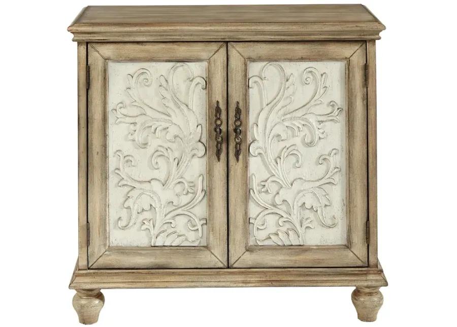 Madison Park Driscoll Reclaimed Natural 2-Door Cabinet