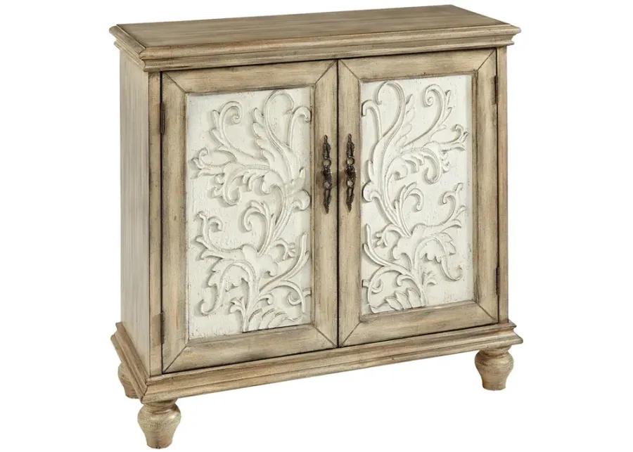 Madison Park Driscoll Reclaimed Natural 2-Door Cabinet