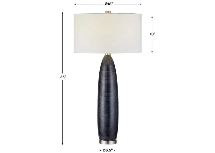 Cullen Blue Gray Table Lamp