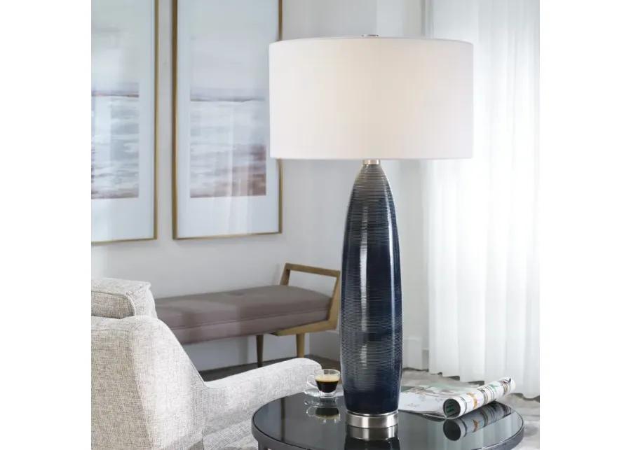 Cullen Blue Gray Table Lamp