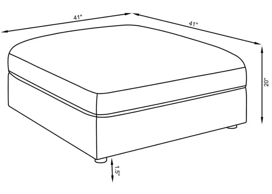 Ballyhea Upholstered Rectangular Ottoman 