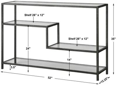 Leo Industrial Console Table