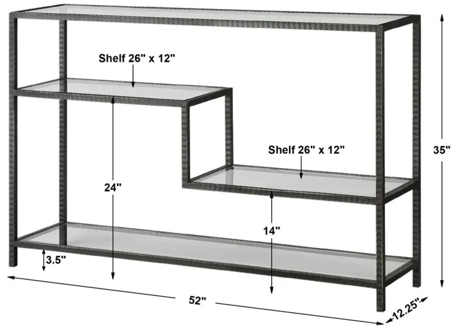 Leo Industrial Console Table