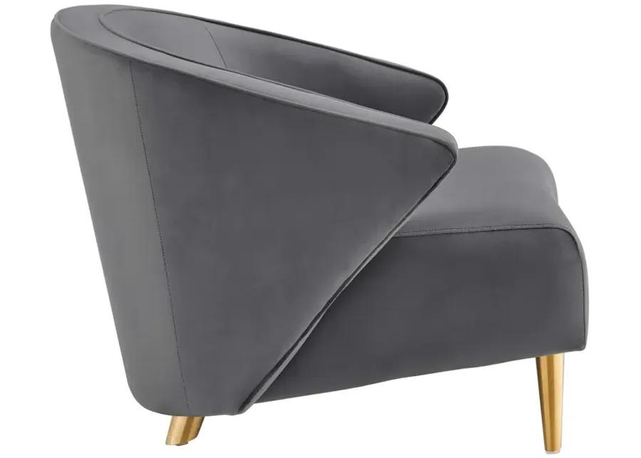 Odyssey Performance Velvet Armchair